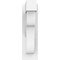 Ekena Millwork Carmel Architectural Grade PVC Outlooker with Block Ends, 5"W X 14"D X 18"H OUTP05X14X18CAR05 - alternate 3